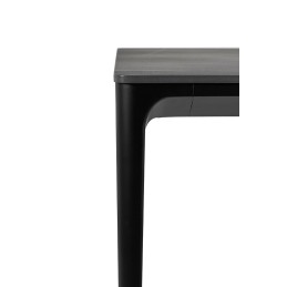Stół SLIM 240x100 czarny - ceramiczny     marmur, aluminium