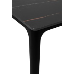 Stół SLIM 240x100 czarny - ceramiczny     marmur, aluminium