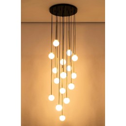 MOOSEE lampa wisząca CANNON DISC 16       złota