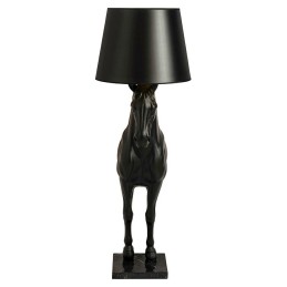 MOOSEE lampa podłogowa KOŃ HORSE STAND    S czarna - włókno szklane
