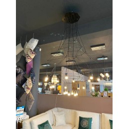 MOOSEE lampa wisząca FLUSSO 20 czarna