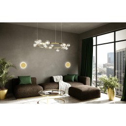 MOOSEE lampa wisząca ALURE 85 złota