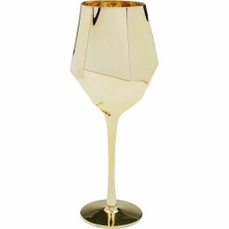 KARE komplet 4 kieliszków do wina         DIAMOND 660 ml złoty