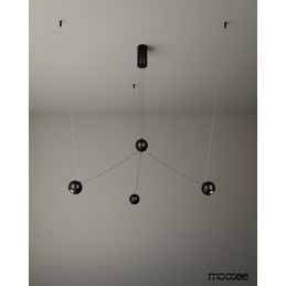 MOOSEE lampa wisząca OCTO 3 czarna