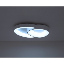MOOSEE lampa sufitowa / plafon CELLS 2    biała