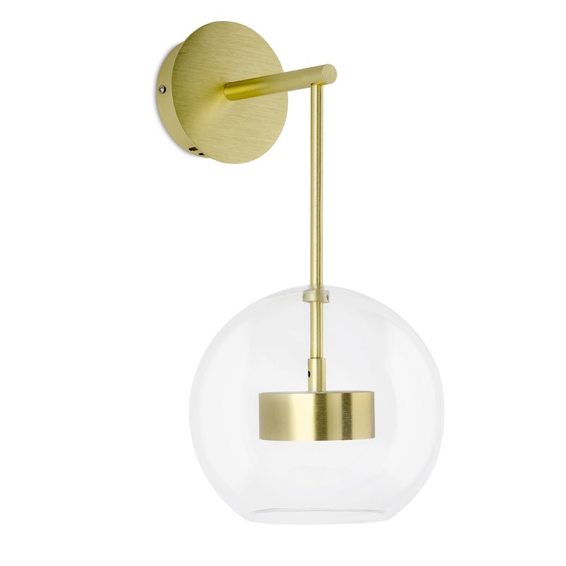 MOOSEE lampa ścienna CAPRI WALL złota