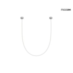 MOOSEE lampa wisząca LASSO 400 Smart      srebrna