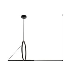MOOSEE lampa wisząca STICK czarna