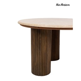 MaMaison stolik kawowy RAGNO 68 marmur    / drewno