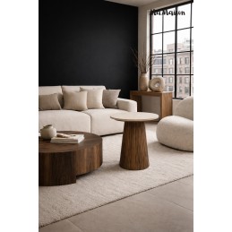 MaMaison stolik ARGENTINA 50 marmur /     drewno
