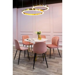 MOOSEE lampa wisząca RING 80 srebrna