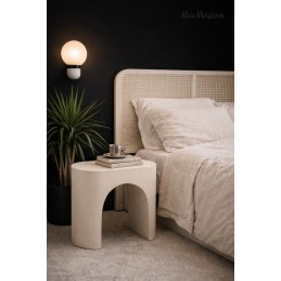 MaMaison stolik ICARO 71 beżowy / drewno