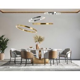 MOOSEE lampa wisząca RING 100 złota