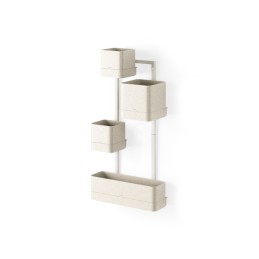 UMBRA zestaw doniczek CUBIKO biały