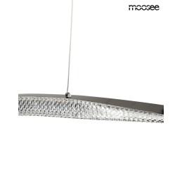 MOOSEE lampa wisząca ANILLO 120 czarny    chrom