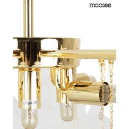 MOOSEE lampa wisząca SUONO 80 złota