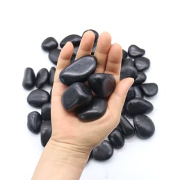 Kamień OTOCZAK 2-3 cm 2 kg polerowany     czarny