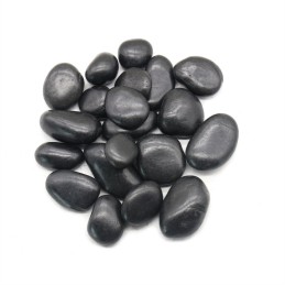 Kamień OTOCZAK 3-5 cm 2 kg polerowany     czarny
