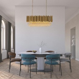 MOOSEE lampa wisząca IMPERIAL LONG GOLD   90