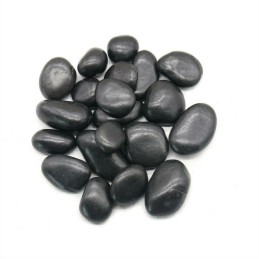 Kamień OTOCZAK 5-8 cm 5 kg polerowany     czarny