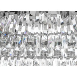 MOOSEE lampa wisząca IMPERIAL LONG        SILVER 90