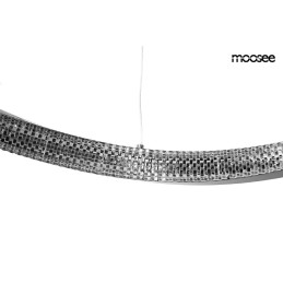 MOOSEE lampa wisząca ANILLO 80 czarny     chrom
