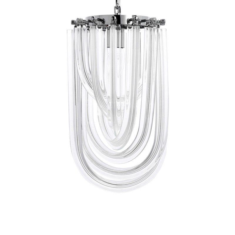 MOOSEE lampa wisząca MURANO S chrom