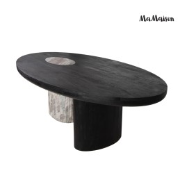 MaMaison stół jadalniany ATLANTE 240      marmur / drewno mango