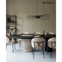 MaMaison stół jadalniany ATLANTE 240      marmur / drewno mango