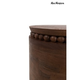 MaMaison stolik MOKA 35 brązowy / drewno  mango