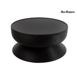 MaMaison stolik kawowy LAPIS 76 czarny    / drewno mango