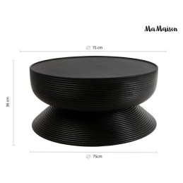 MaMaison stolik kawowy LAPIS 76 czarny    / drewno mango