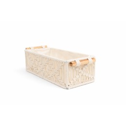 Koszyk dekoracyjny SHP BOHO beżowy