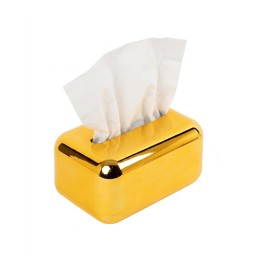 Pojemnik na chusteczki SHP GOLDEN złoty