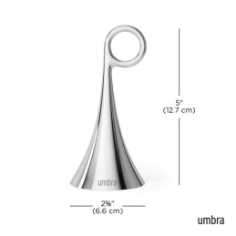 UMBRA dzwonek ISA srebrny