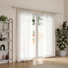 UMBRA karnisz FLUTE 107-305 cm złoty