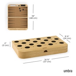 UMBRA gra strategiczna BACKGAMMON /       TRYKTRAK
