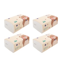 Zestaw 4 opakowań chusteczek 4-warstwowe  SHP SOFT 4