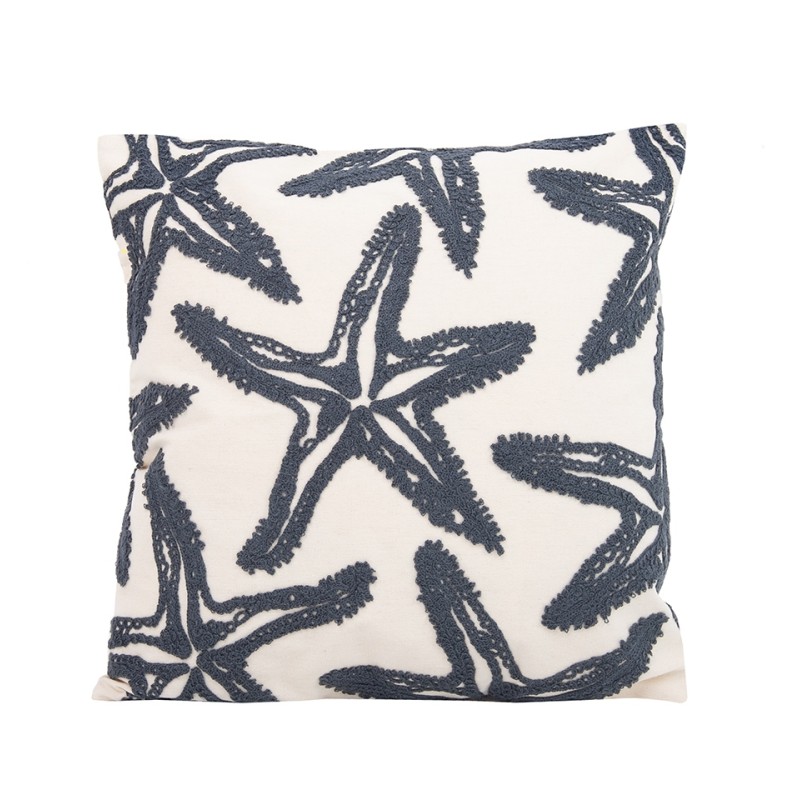 Poduszka dekoracyjna SHP STARFISH 45x45   beżowa / szara