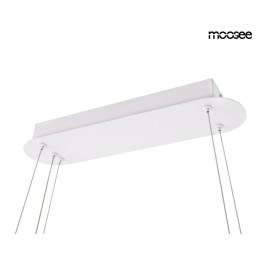 MOOSEE lampa wisząca MAZAYA biała