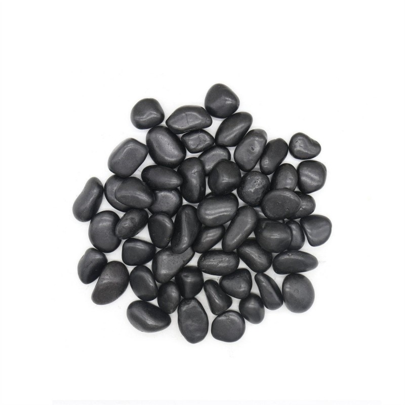 Kamień OTOCZAK 2-3 cm 100 kg polerowany   czarny