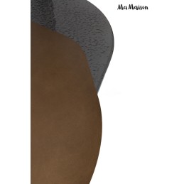 MaMaison stolik kawowy ORFEO 145 złoty    / czarny