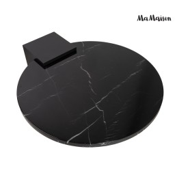 MaMaison stolik kawowy DANTE 110 czarny   / złoty