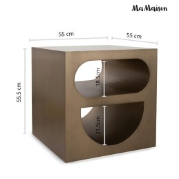 MaMaison stolik VECTOR 55 szczotkowane    złoto
