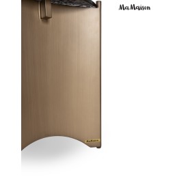 MaMaison stolik MANTA 50 czarny / złoty