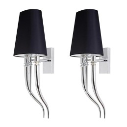 MOOSEE zestaw 2 sztuk lamp ściennych      DEVIL WALL 1 czarny