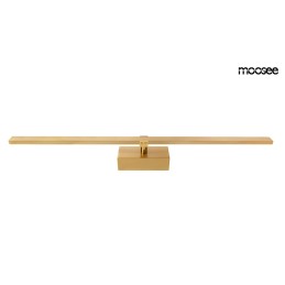 MOOSEE lampa ścienna LINE złota