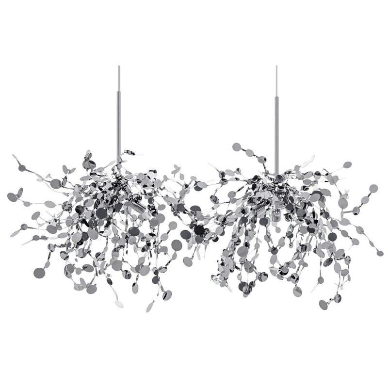 MOOSEE lampa wisząca MONETE chromowana