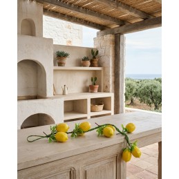 Dekoracja / cytryny ozdobne SHP CAPRI     żółte