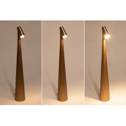 Lampka biurkowa / ogrodowa SHP SLIM       brązowa